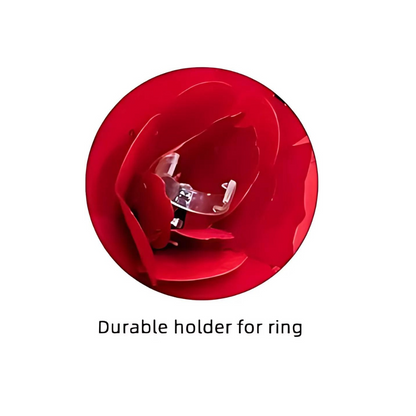 Floral Heart Ring Holder